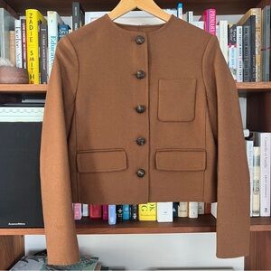 Veronica Beard Lyssa Collarless Jacket
